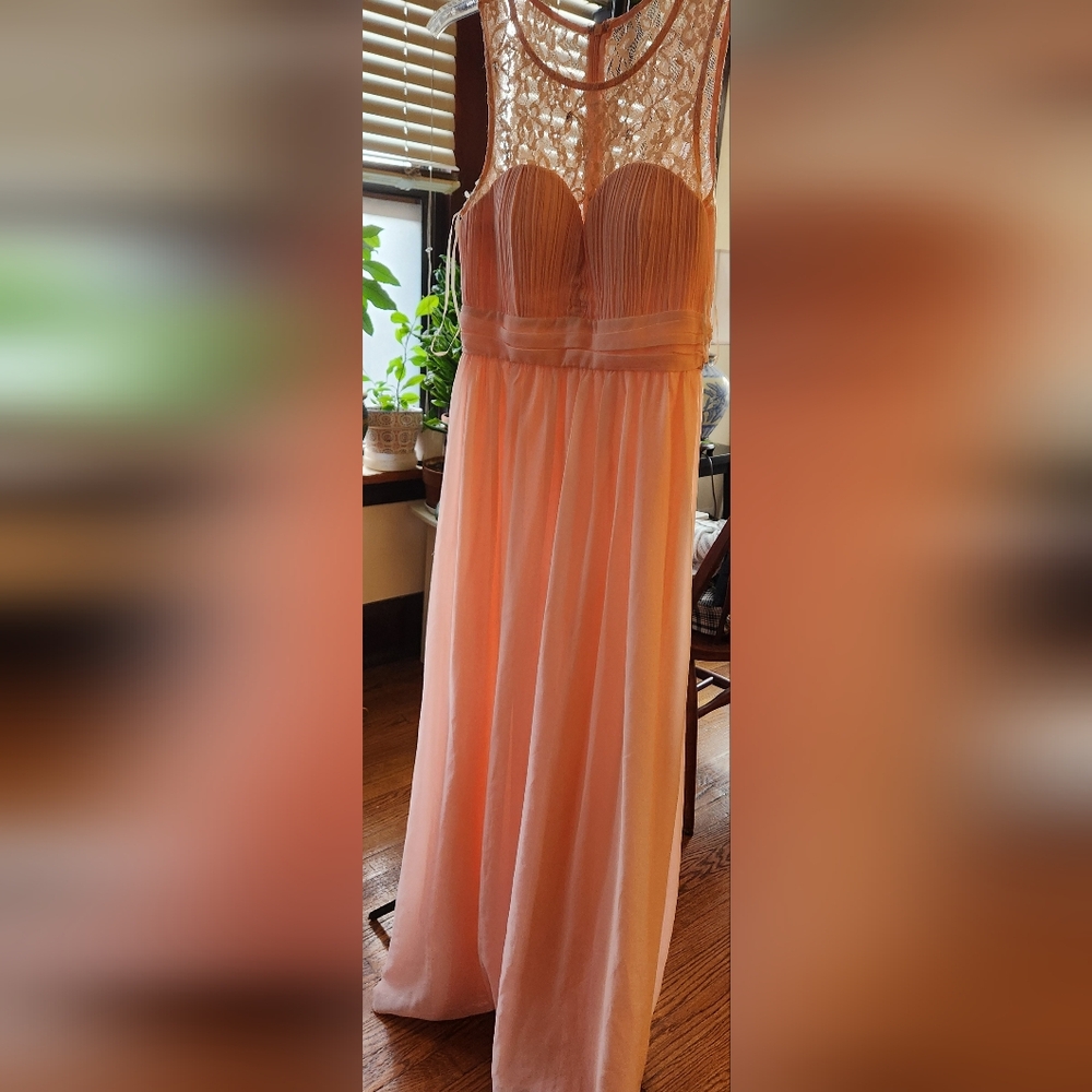 Maniju long dress with  lining Ma